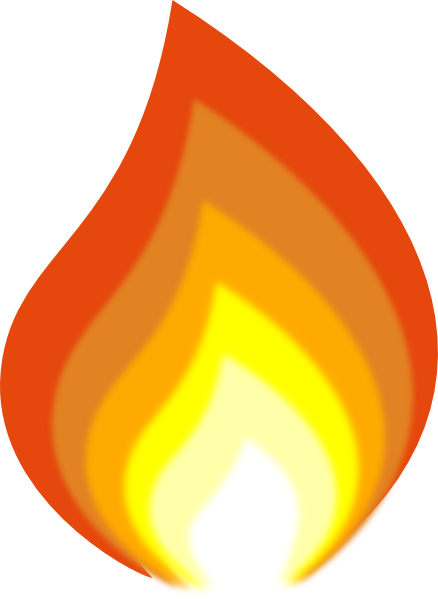 Candle flame clipart - Clipground