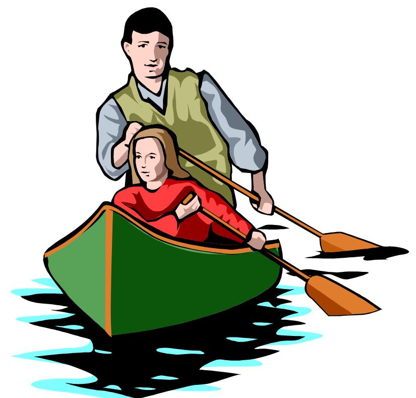kayak cartoon clipart - photo #18