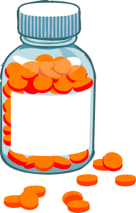 Pill bottle clipart - Clipground