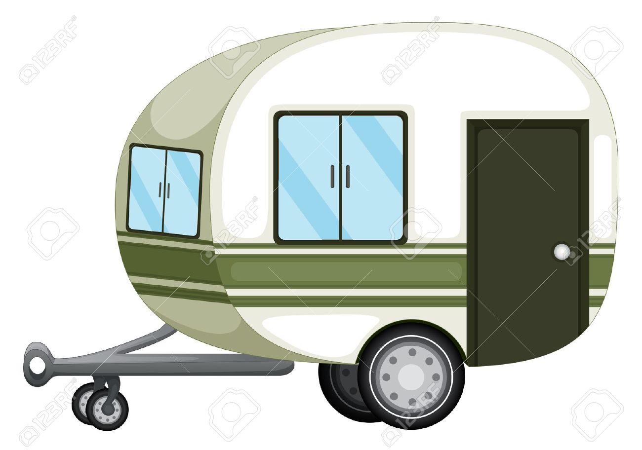 Caravan clipart - Clipground