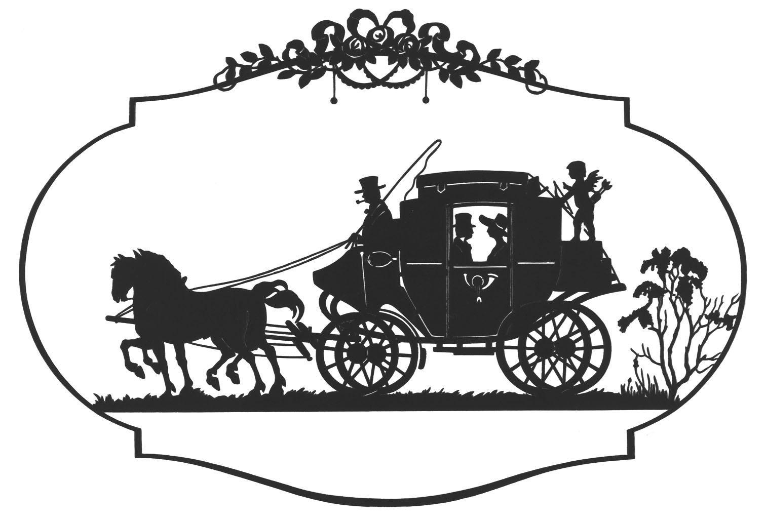 horse and cart clipart - photo #10