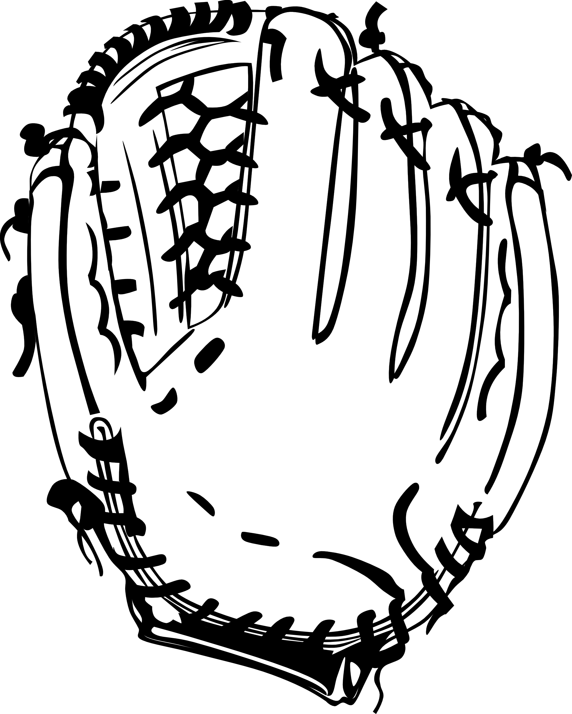 cartoon baseball glove clipart - Clipground