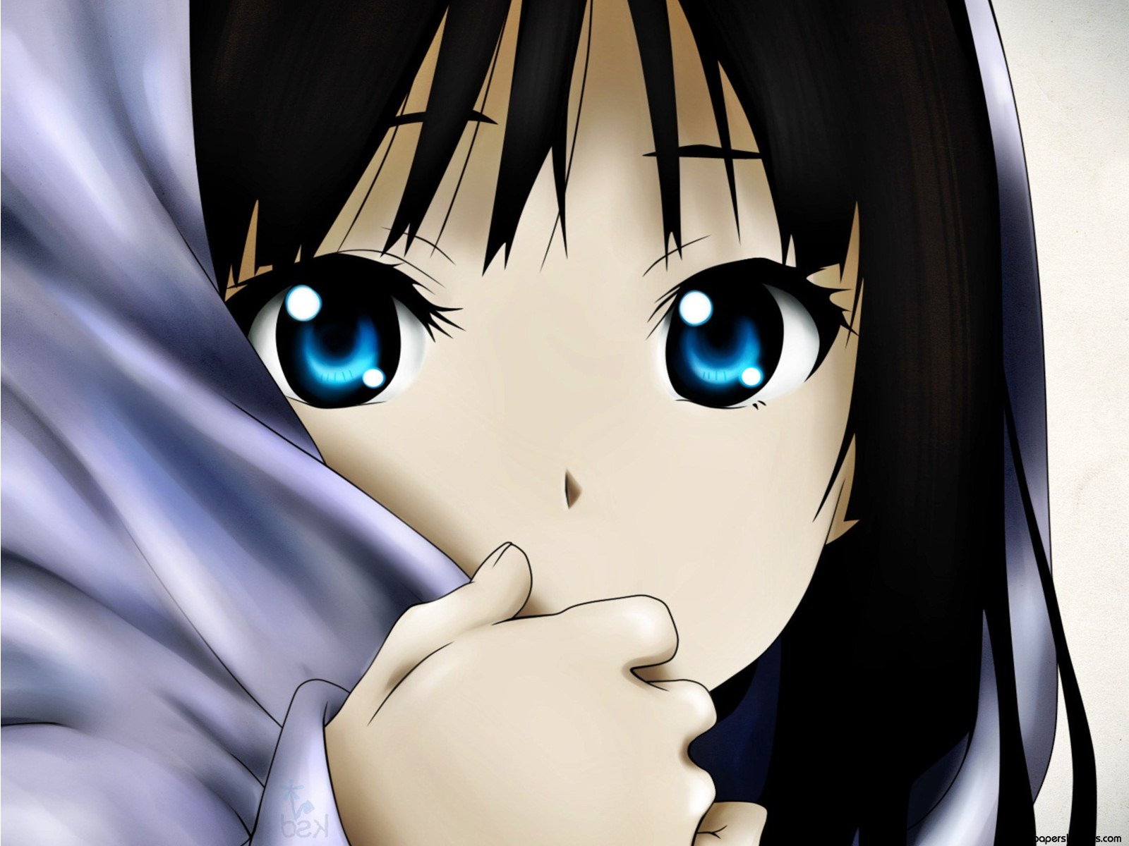 10 Brown Hair Anime Girl Blue Eyes 인도네시아 뉴스 