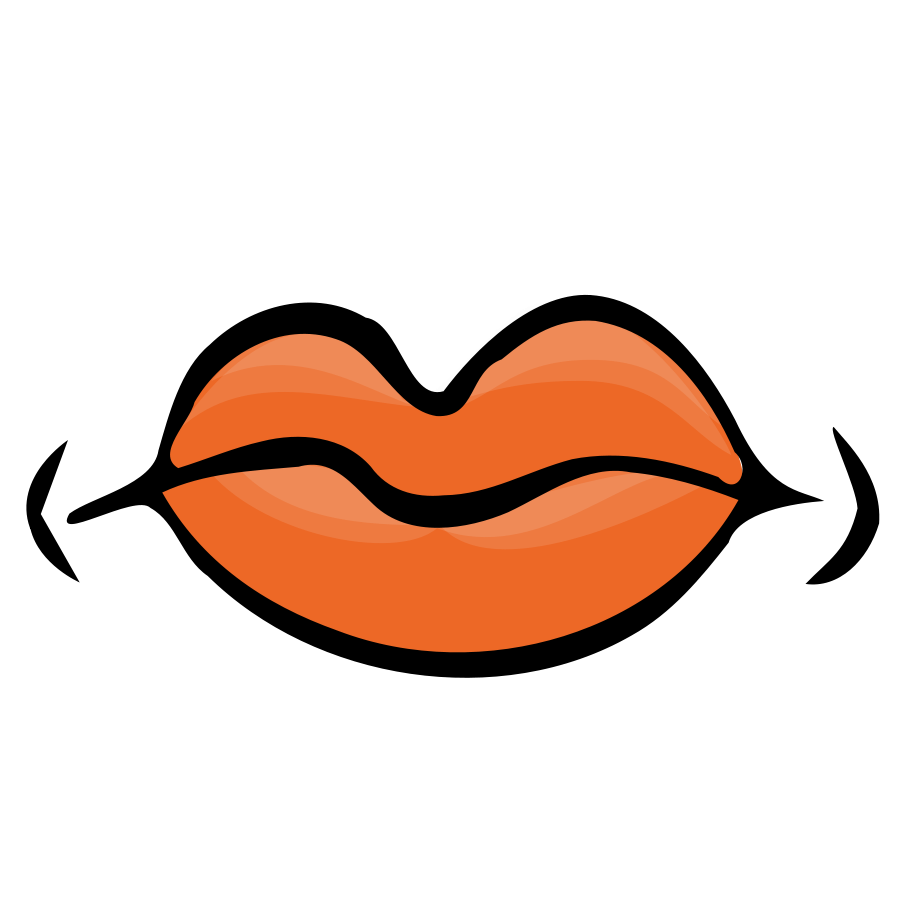 cartoon mouth frown clipart - Clipground