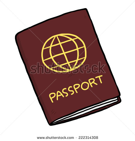 cartoon passport clipart - Clipground