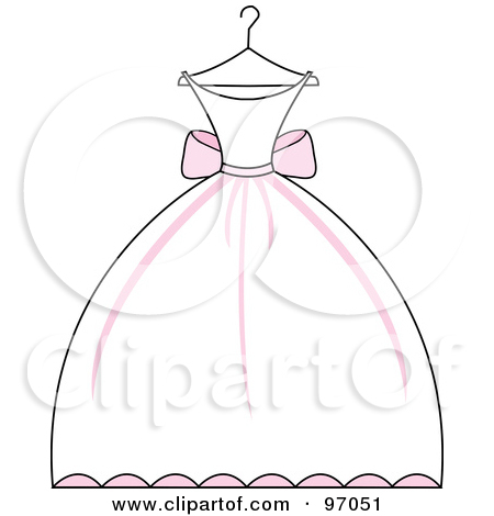 cartoon wedding dress clipart - Clipground