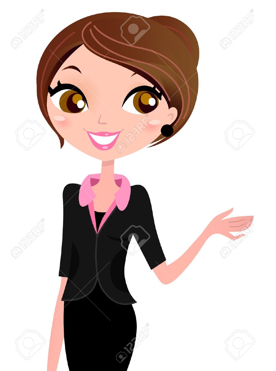 female manager clipart - Clipground