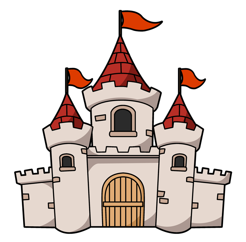 animated castle clipart - Clipground
