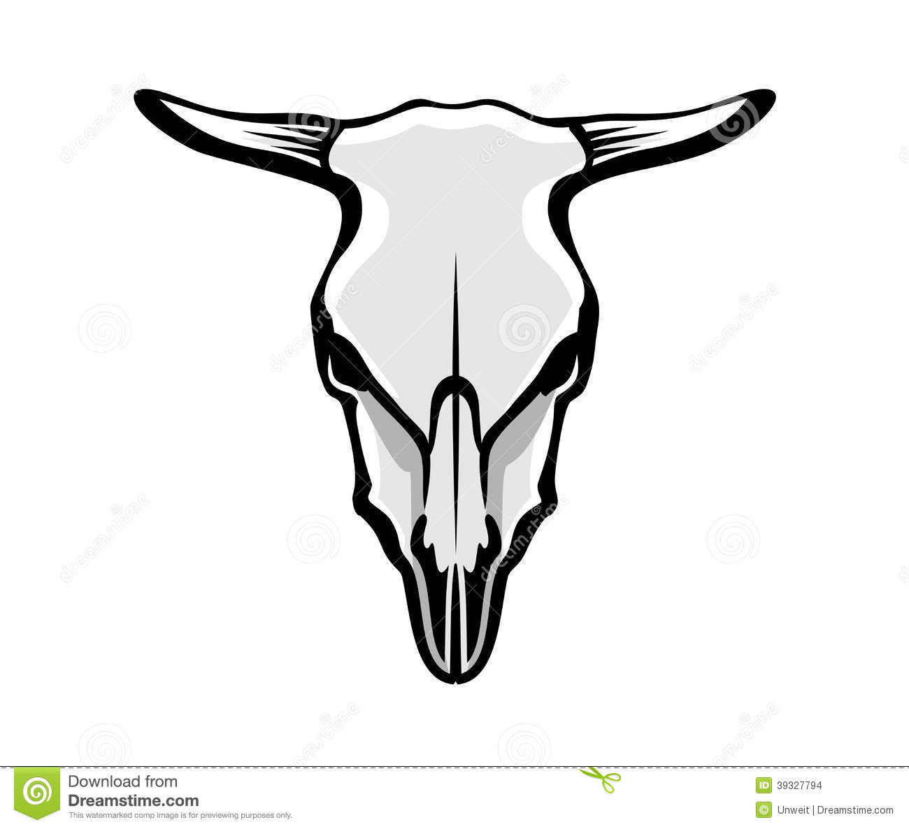 clip art cow skull - photo #21