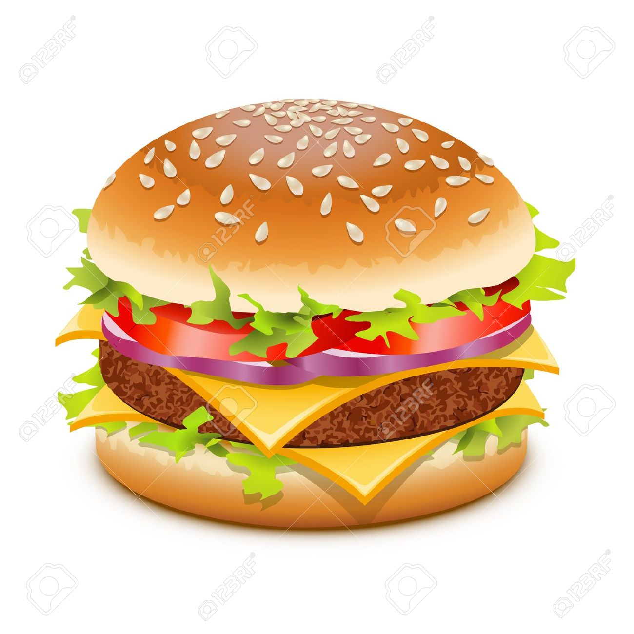 Cheeseburger clipart - Clipground