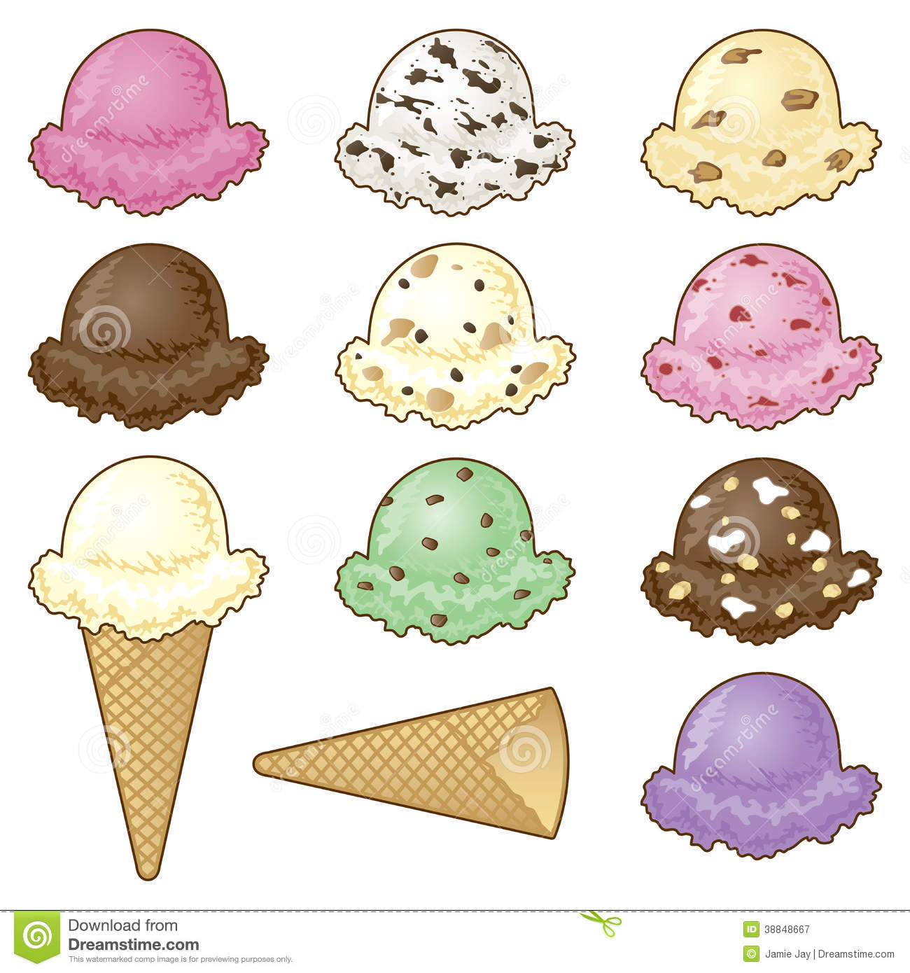 clip art ice cream scoop - photo #33
