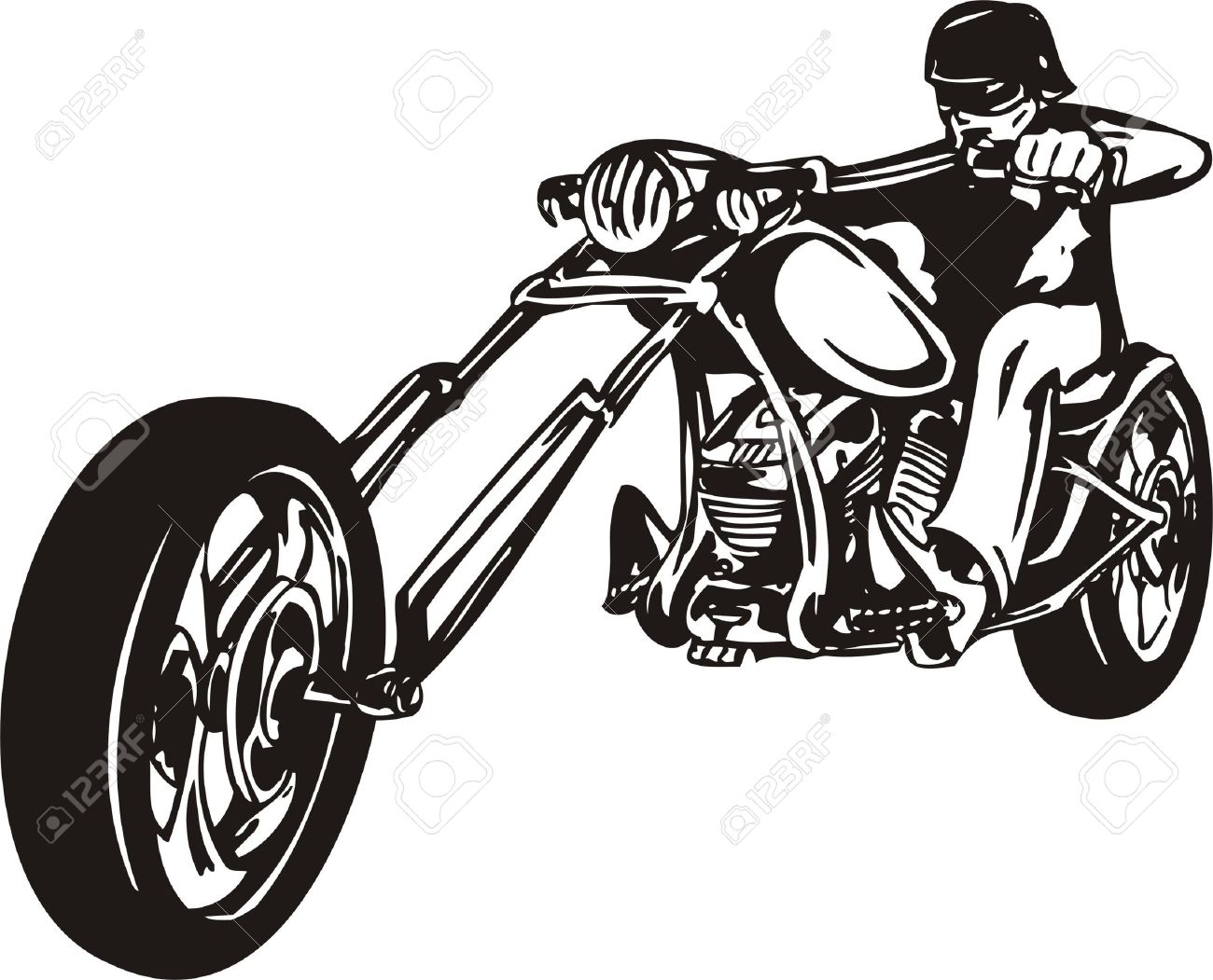 Choppers clipart - Clipground