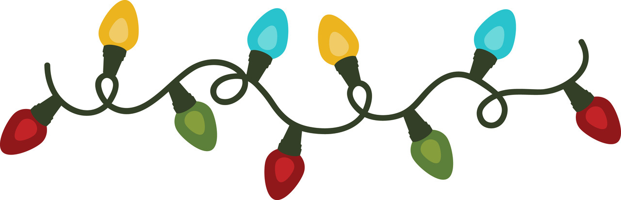 Download christmas lights clipart tumblr - Clipground