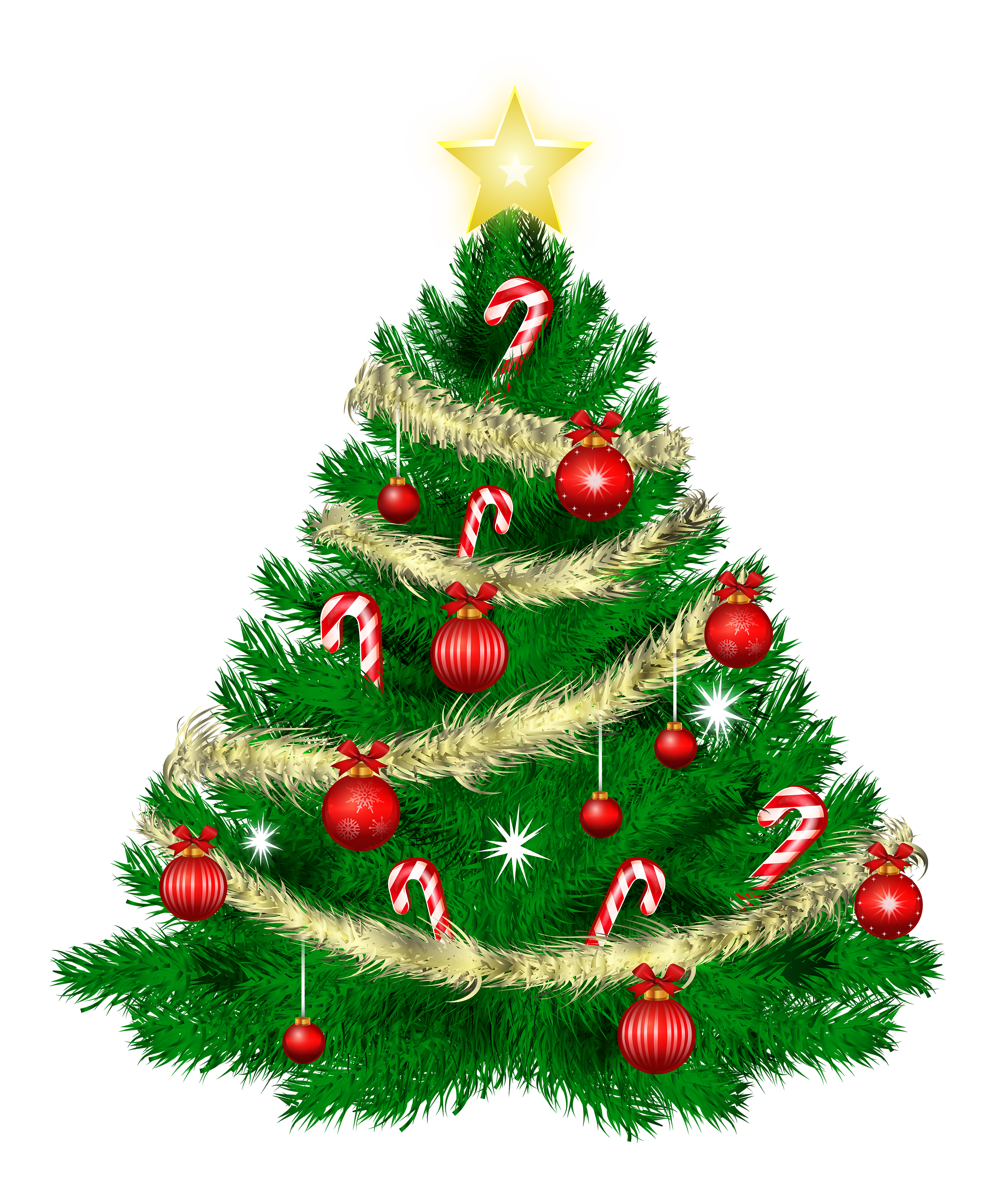 christmas tree decorations clipart - Clipground