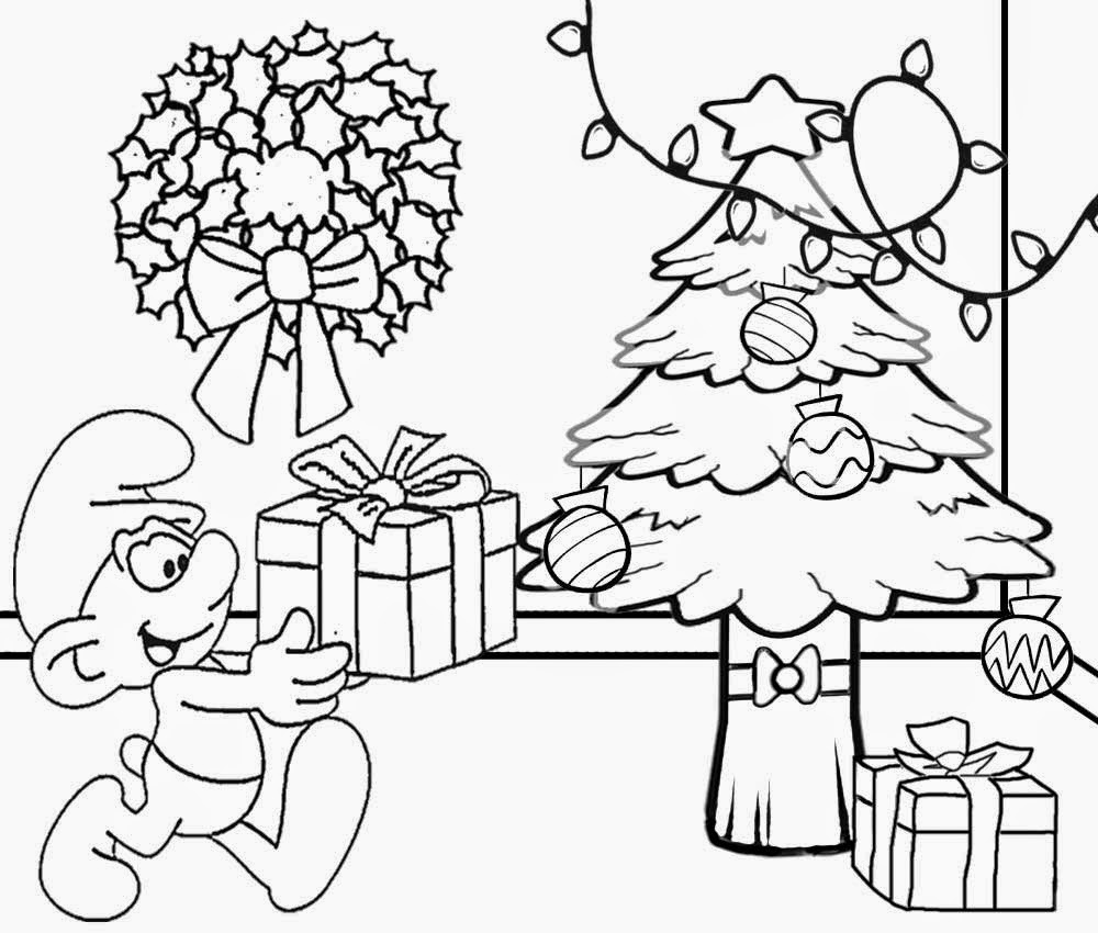 christmas tree scenery clipart black and white - Clipground