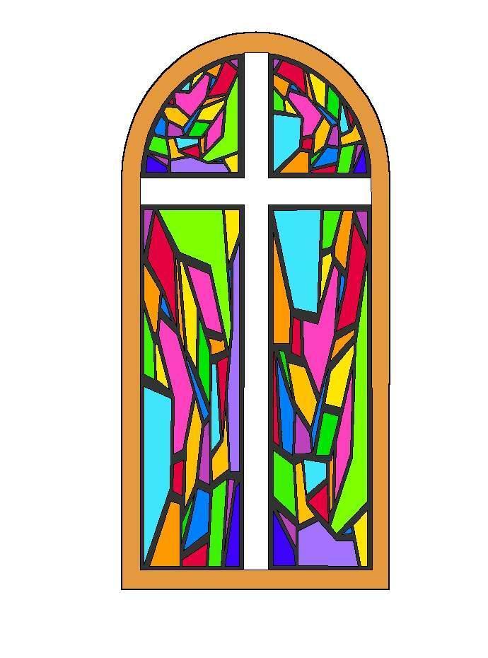 stained glass window clipart - photo #7