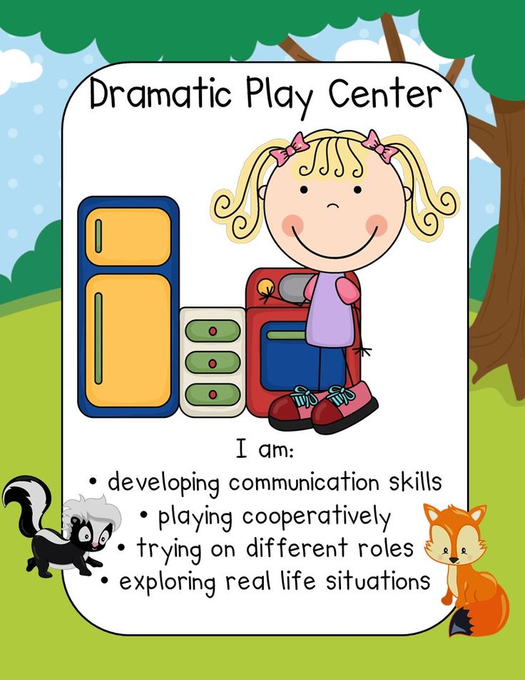 Printable Learning Center Sign With Objectives