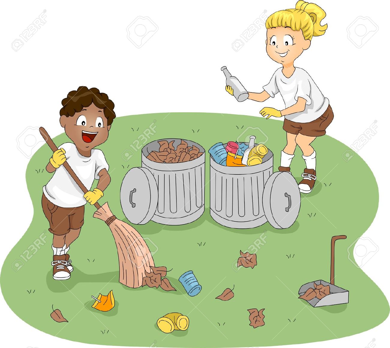 Cleaning Garbage Clipart Clipground