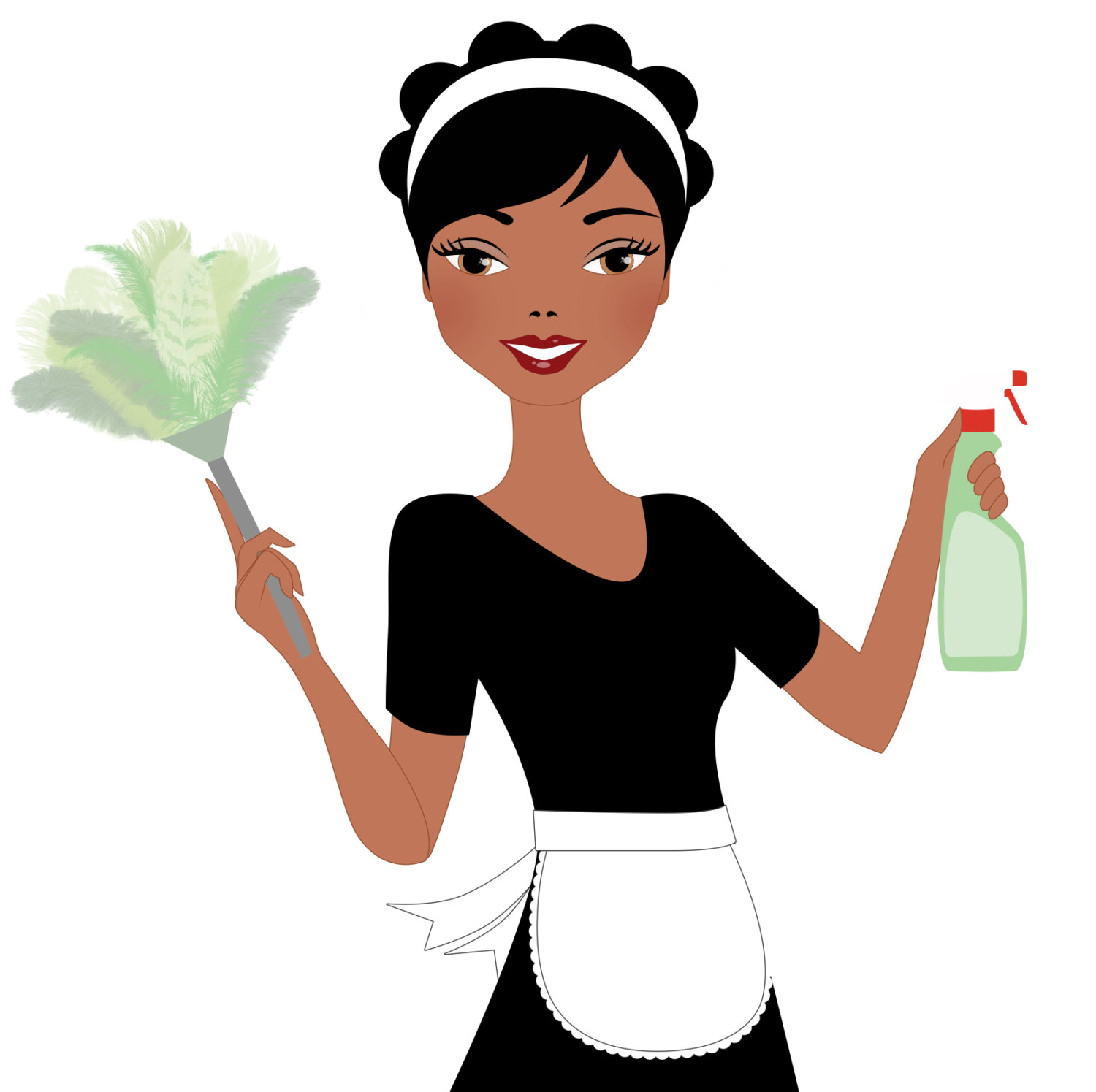 free clipart images cleaning lady - photo #9