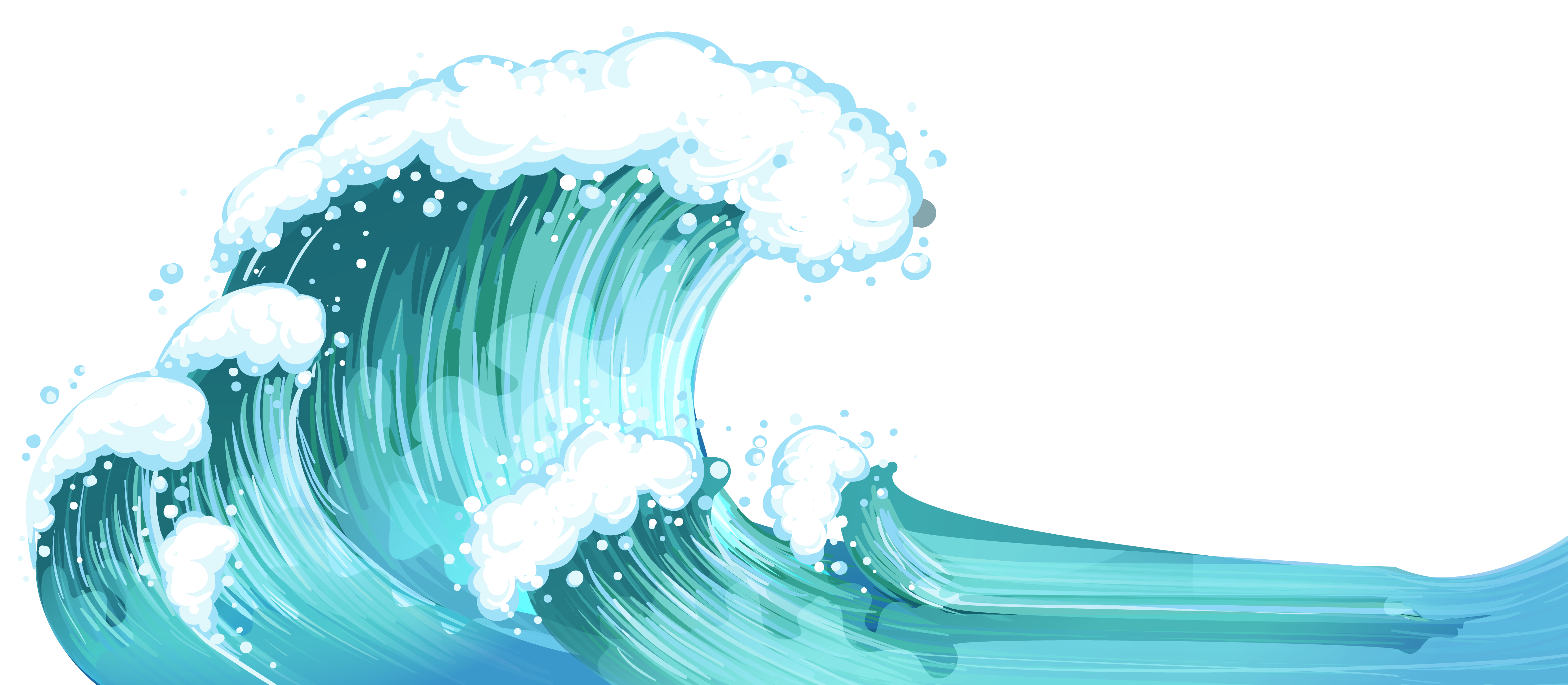 clipart waves transparent - Clipground