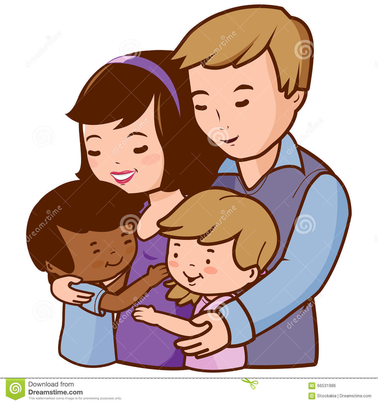 clipart boy hugging parent - Clipground