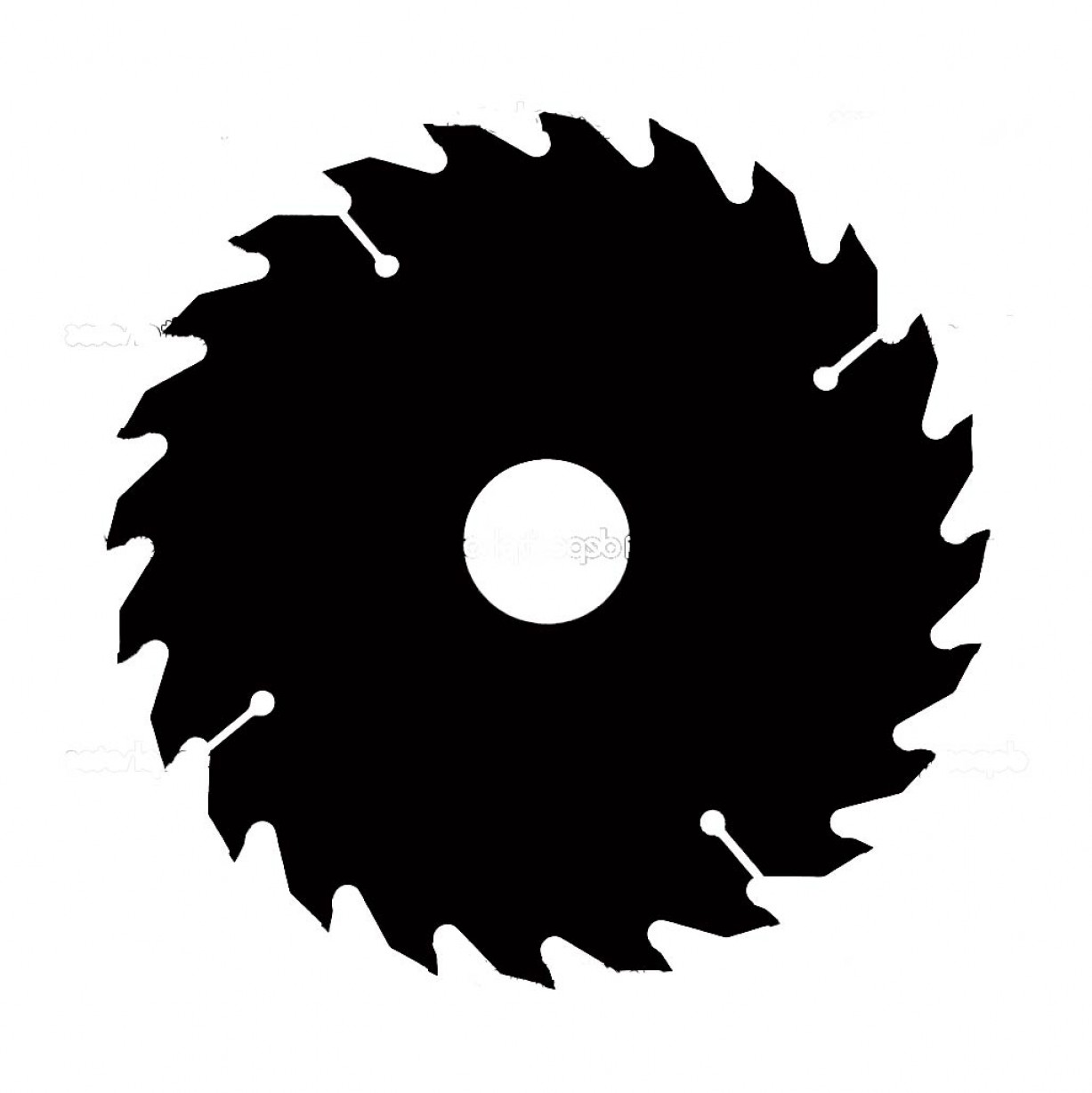 clipart circular saw blade - Clipground