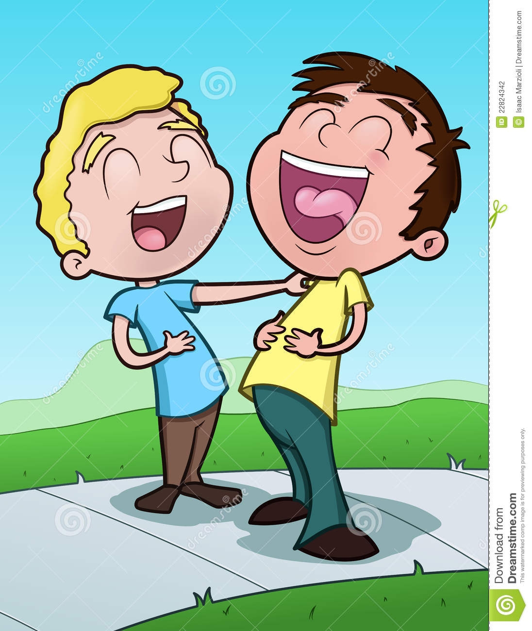Clipart Friends Laughing Clipground