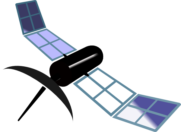 clipart gps satellite - Clipground