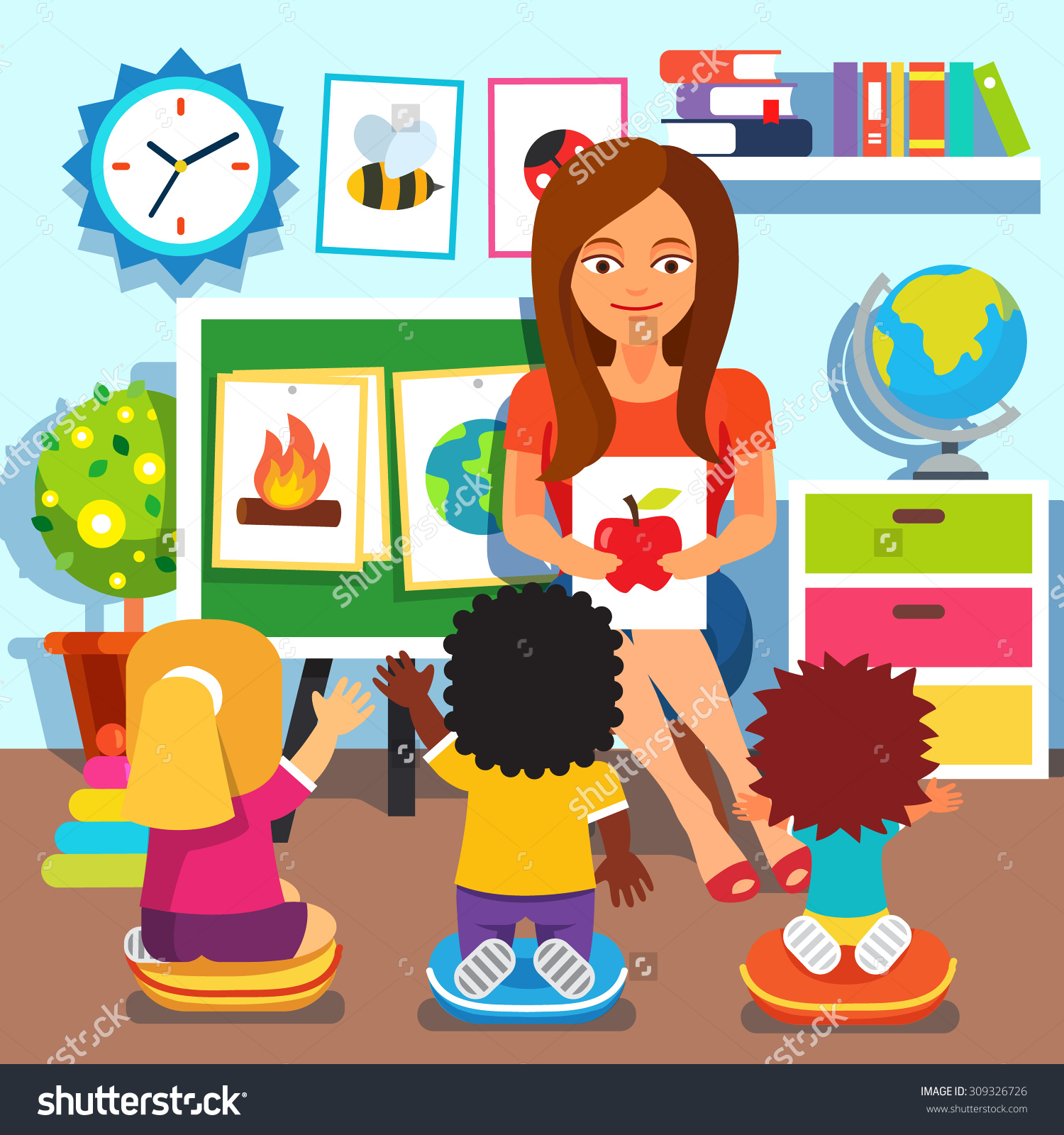 clipart kid in classroom - Clipground