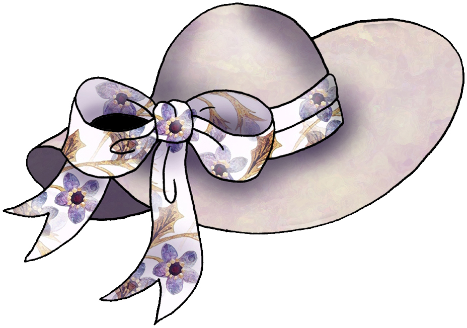 lady with hat clipart - photo #28