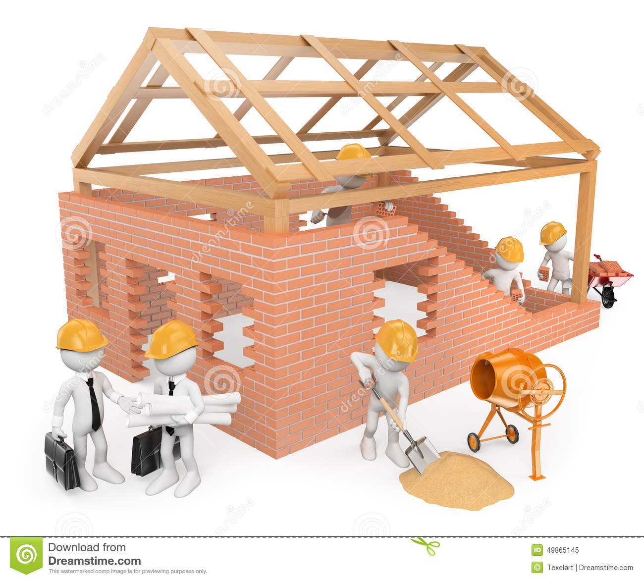 free clipart house builder - photo #9