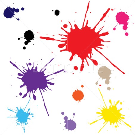 clipart paintball splatters - Clipground