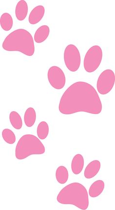 clipart solid color background with dog patern paws - Clipground