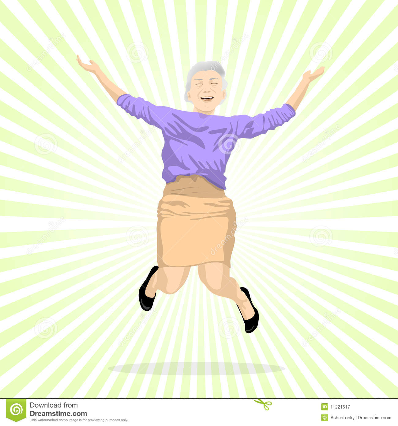 clipart woman jumping for joy - Clipground