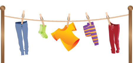 Hang laundry clipart - Clipground