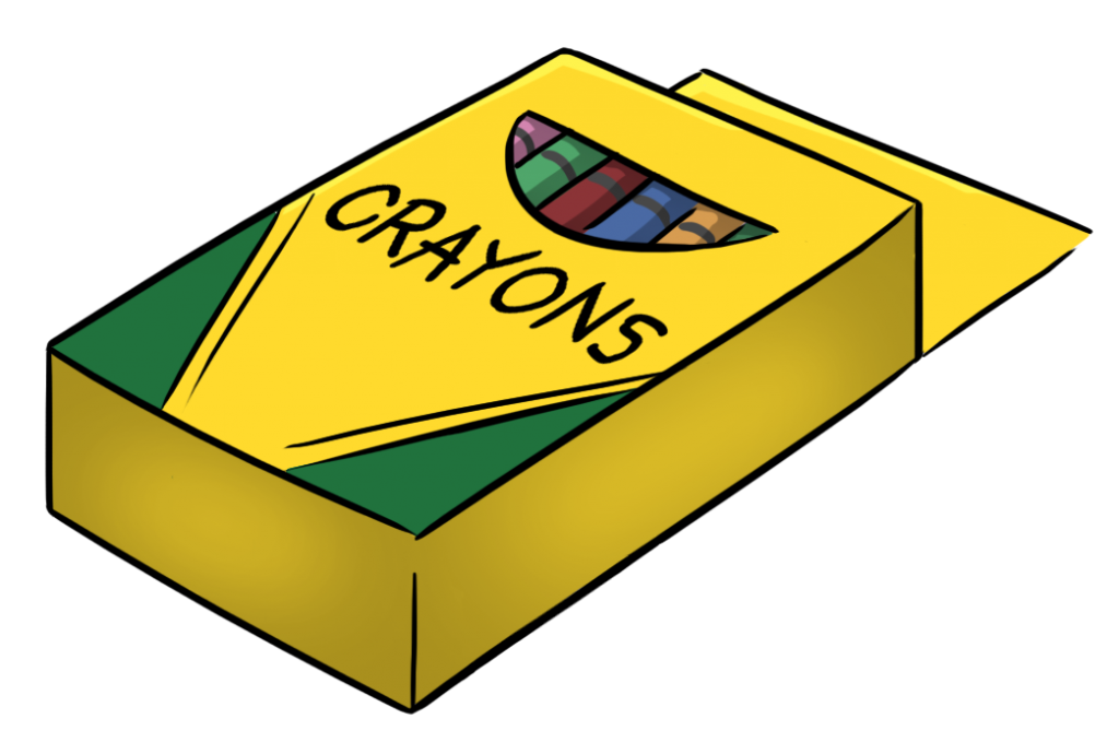 Colored crayon clipart - Clipground