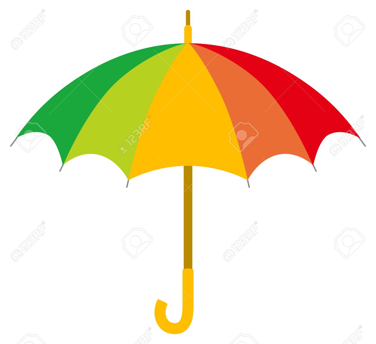 rainbow umbrella clip art - photo #43