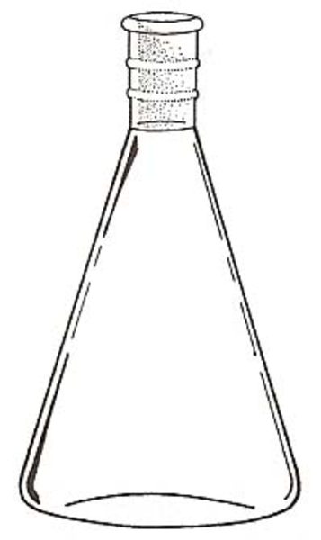 Conical flask clipart - Clipground