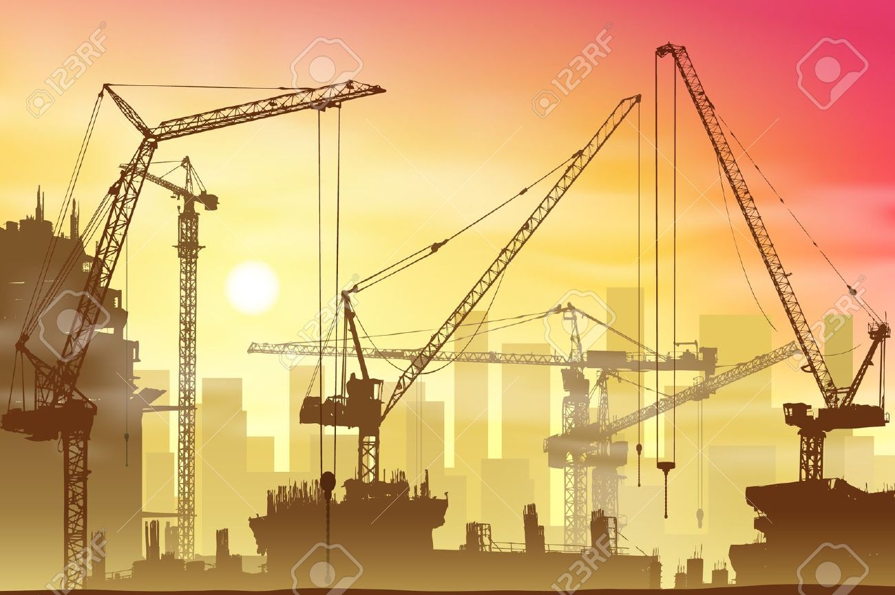 Construction site crane clipart - Clipground