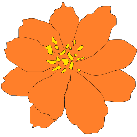 clipart of cosmos flower - photo #49
