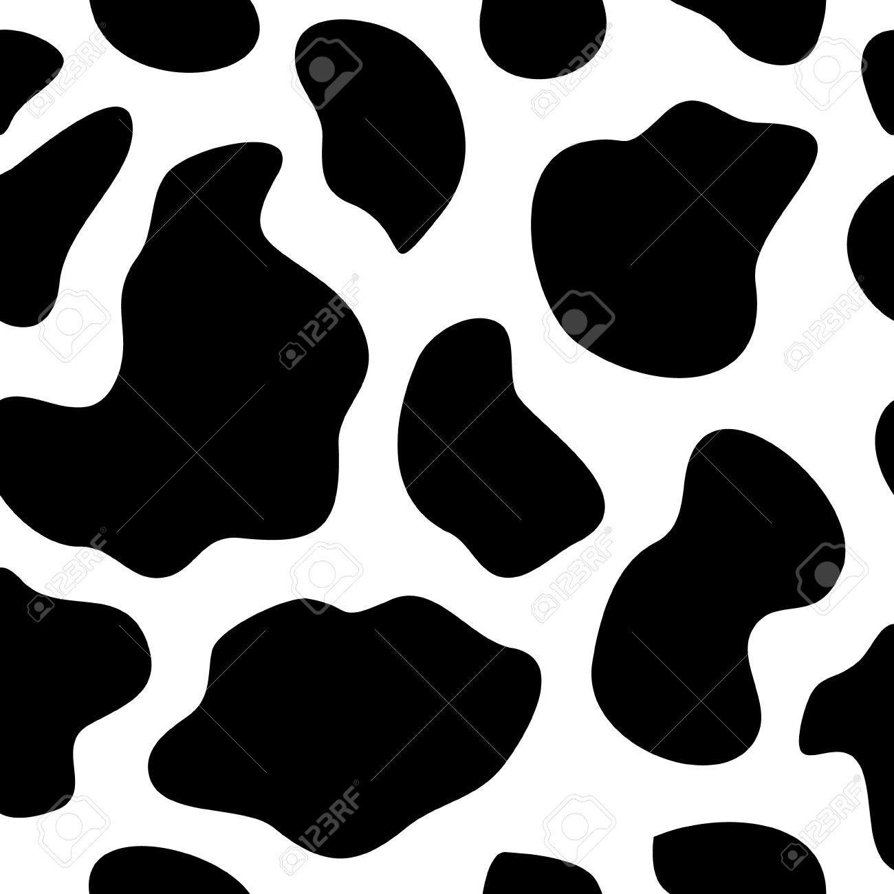 cow pattern clipart - photo #18