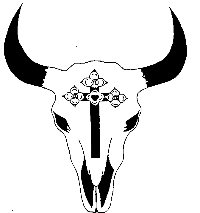 Cow skull clipart - Clipground