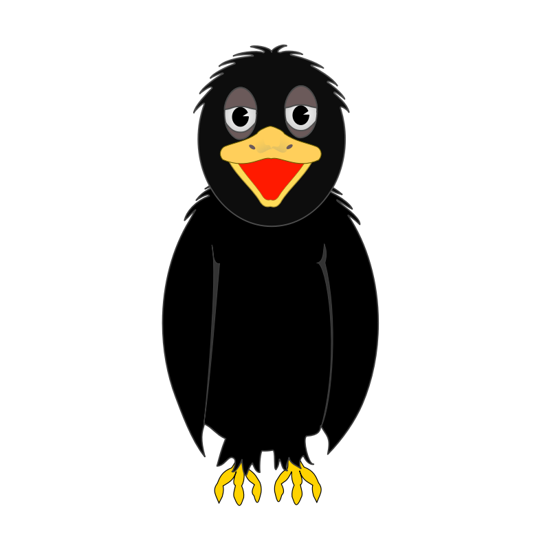 Crow clipart - Clipground
