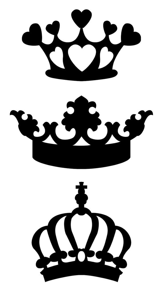 crown clipart for silhouette cameo - Clipground