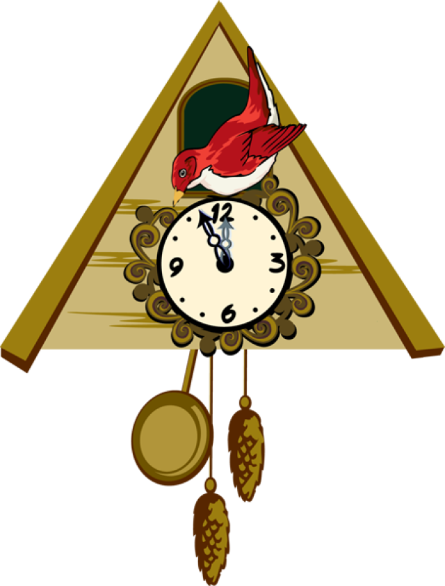 cuckoo clock clip art free - photo #3