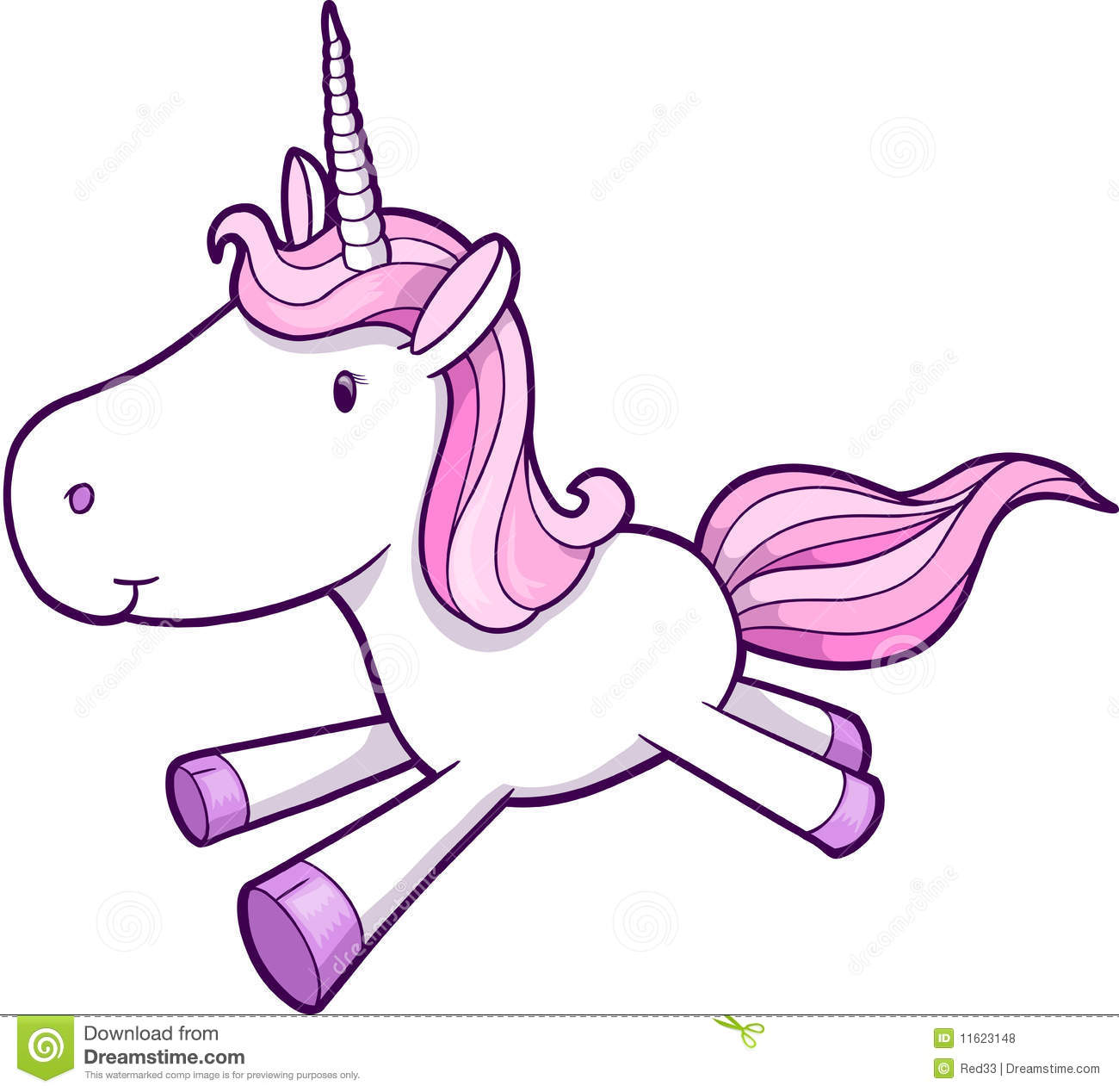 pink unicorn clipart - photo #32