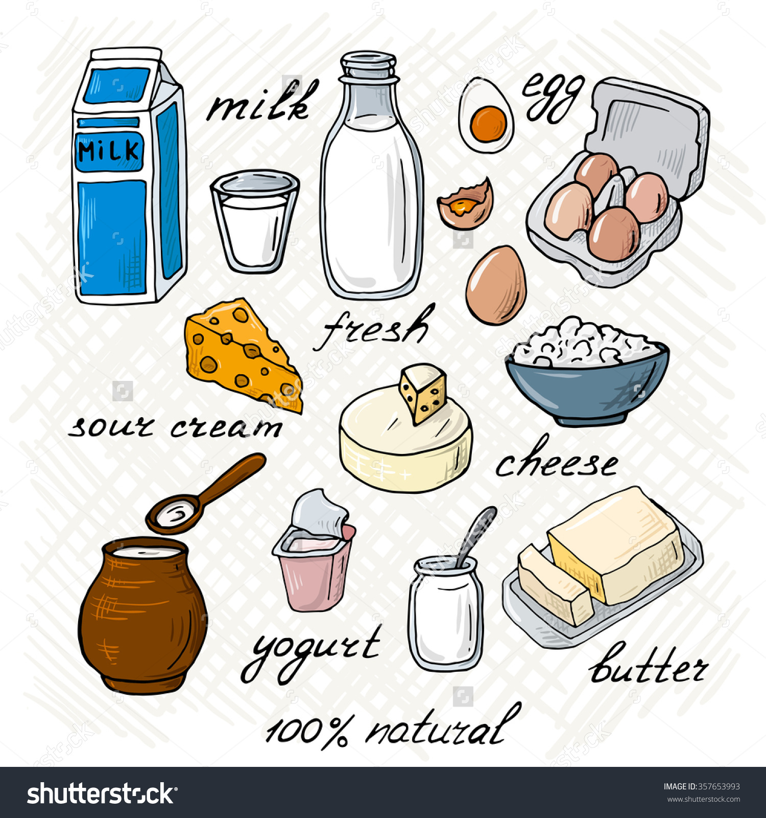 Dairy products clipart Clipground