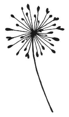 flower silhouette clipart - Clipground