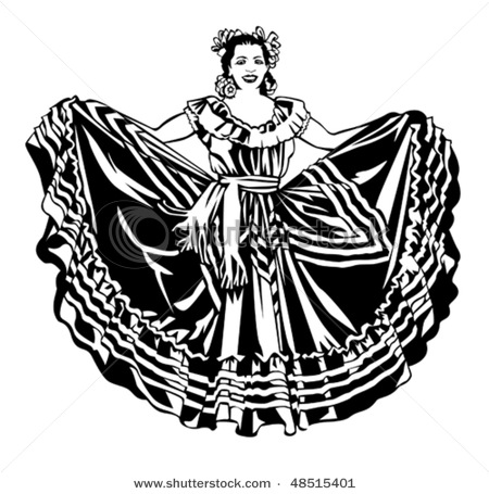 Danza folklorica clipart - Clipground