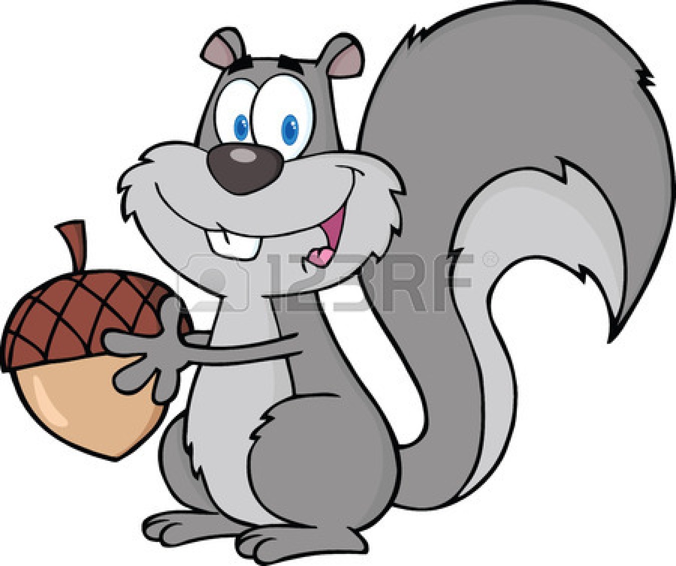 clip art cartoon squirrel - photo #17